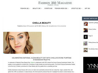 From Fashion360: Chella Beauty