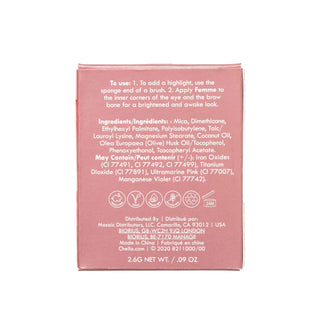 eyeshadow refill femme pearl - pearl-esque