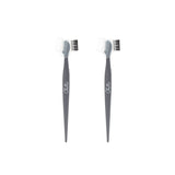 razor with brush and comb cap 2pk