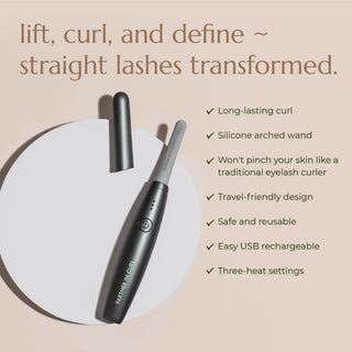 deluxe heated eyelash curler