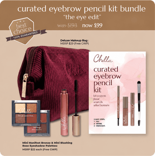 curated eyebrow pencil kit bundle